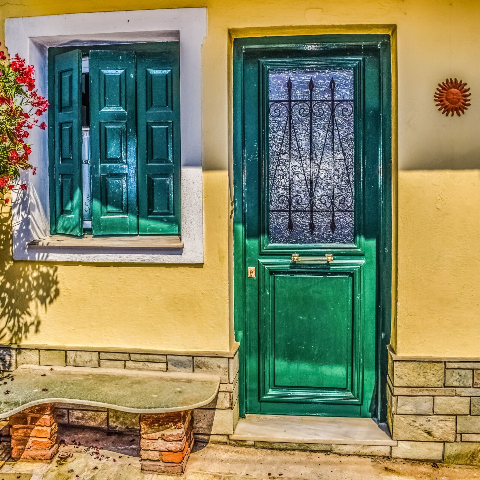 Nikon D3300 sample photo. Door, window, wood photography