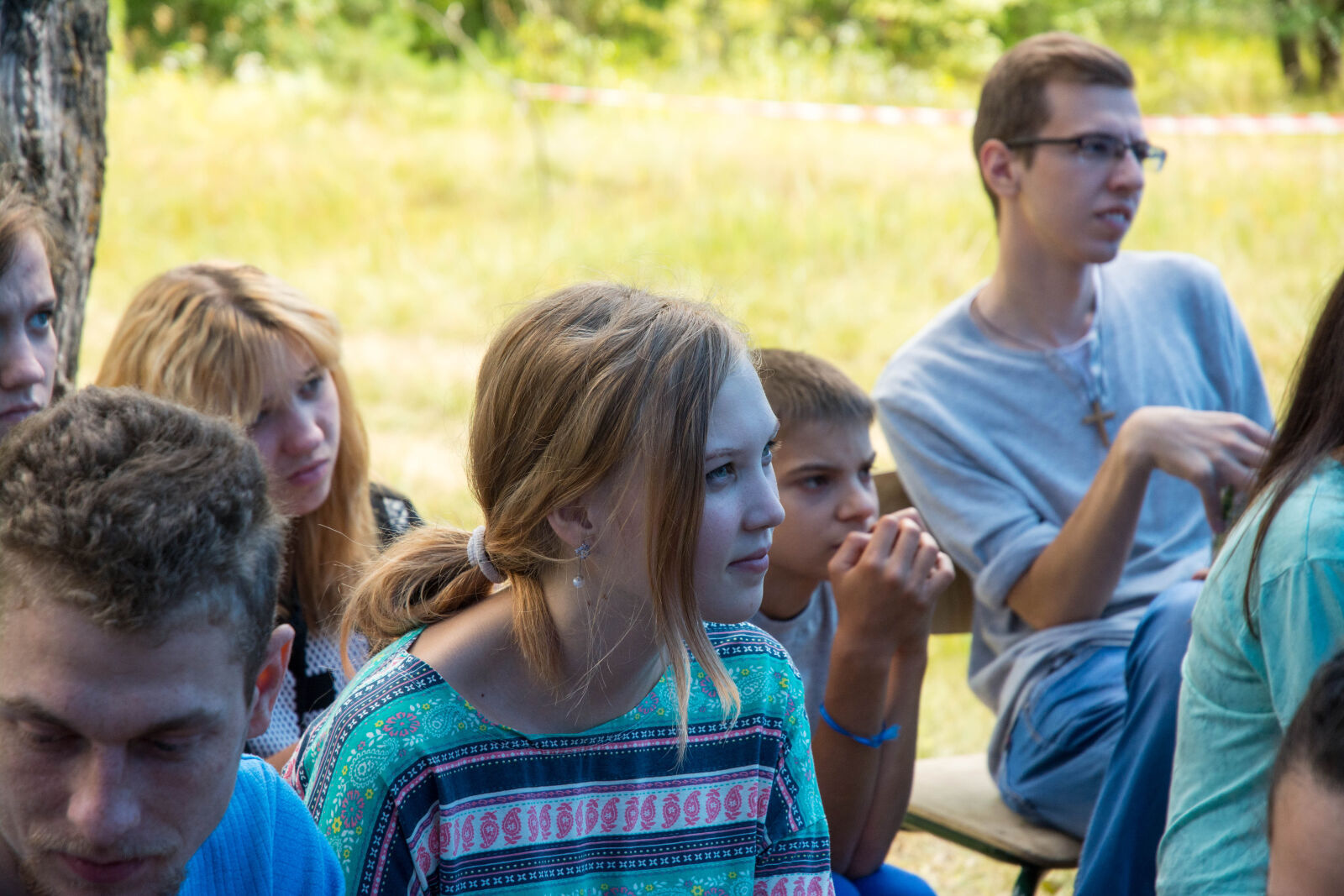 Nikon D7100 sample photo. Camp, dip, forest, pine photography
