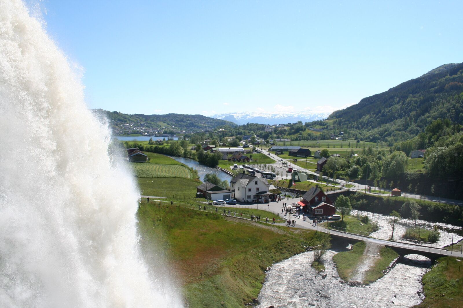Canon EOS 350D (EOS Digital Rebel XT / EOS Kiss Digital N) sample photo. Waterfall, norway, nature photography