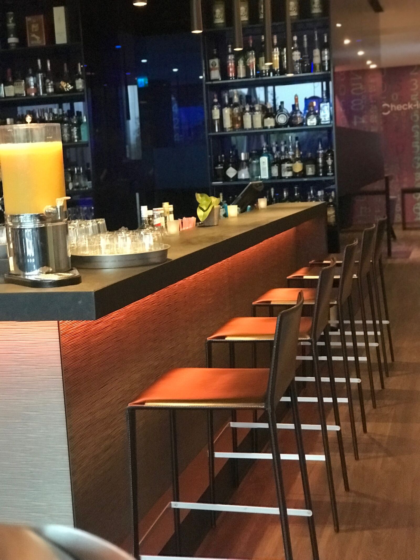 iPhone 7 Plus back dual camera 6.6mm f/2.8 sample photo. Liechtenstein, hotel bar, vaduz photography