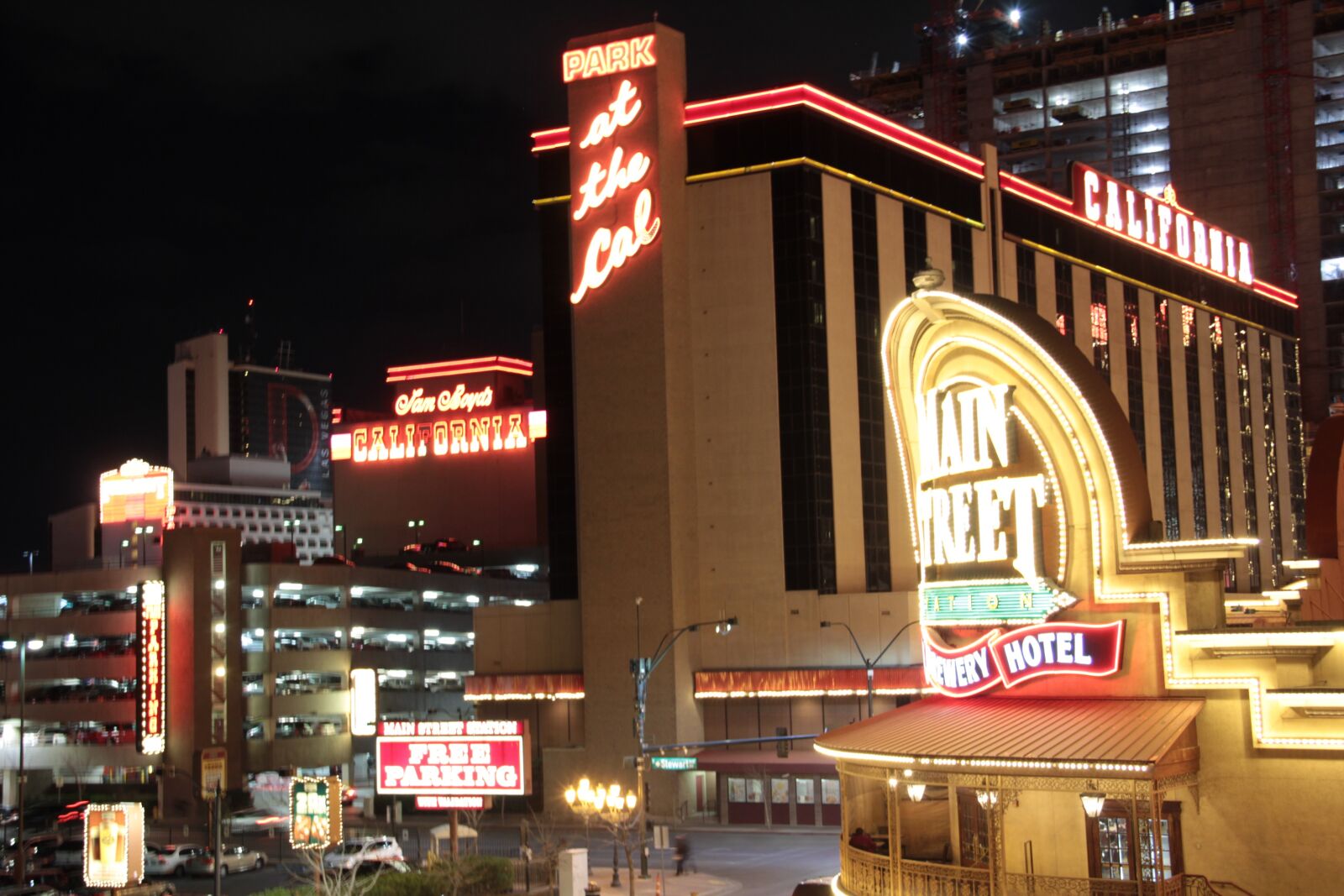 Canon EOS 60D sample photo. Las vegas, downtown, freemont photography