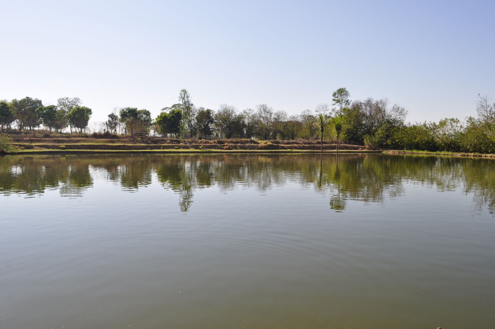 Nikon D5000 sample photo. Lake, fish-pay, fishing boat photography