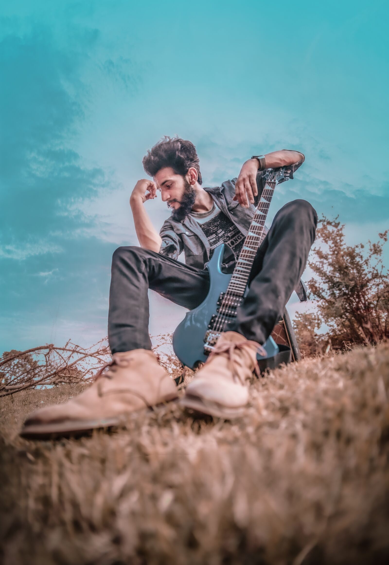 Canon EOS 6D Mark II sample photo. Style, guitar, rock photography