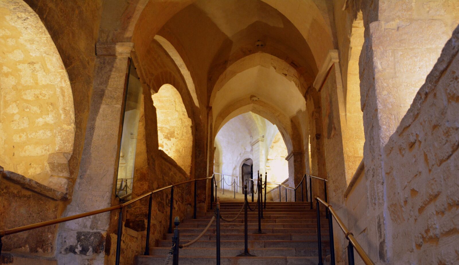 Nikon D7100 sample photo. Staircase, church, monte sant'angelo photography