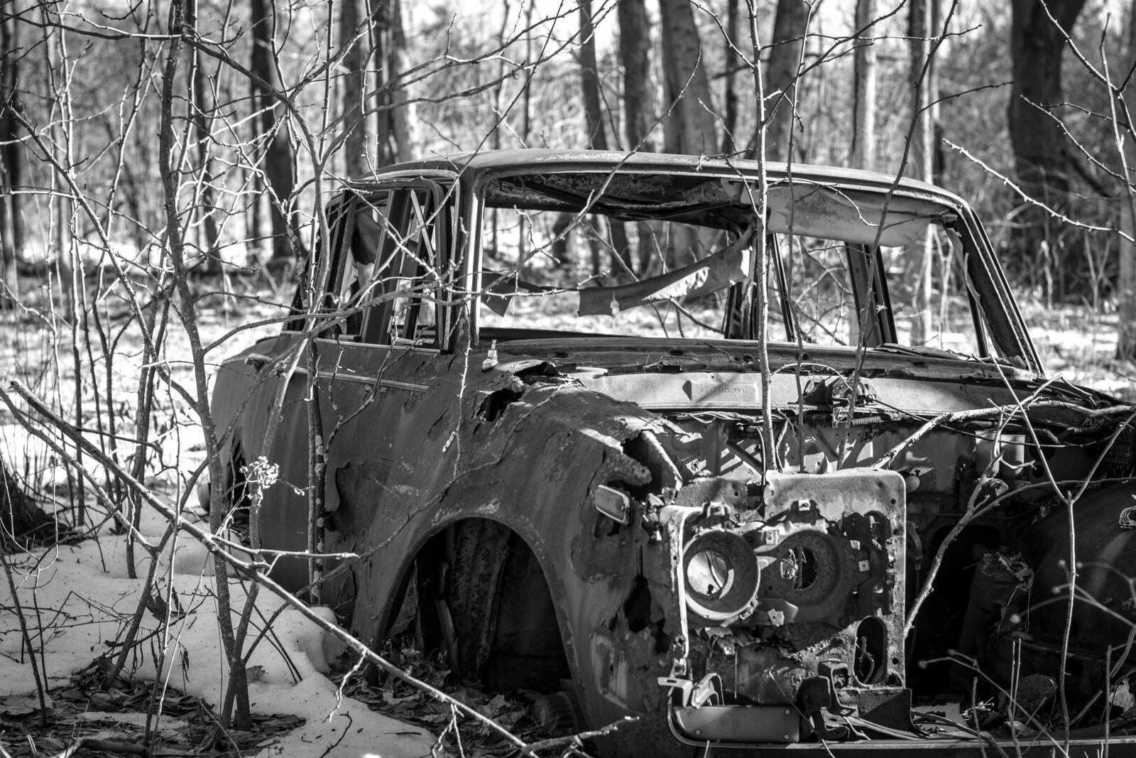 Nikon D3400 sample photo. Car, rust, black photography