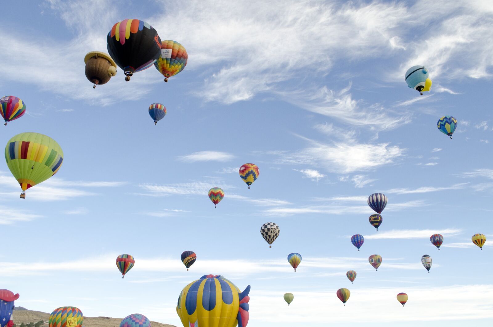 Nikon D5100 sample photo. Reno, nevada, balloon photography