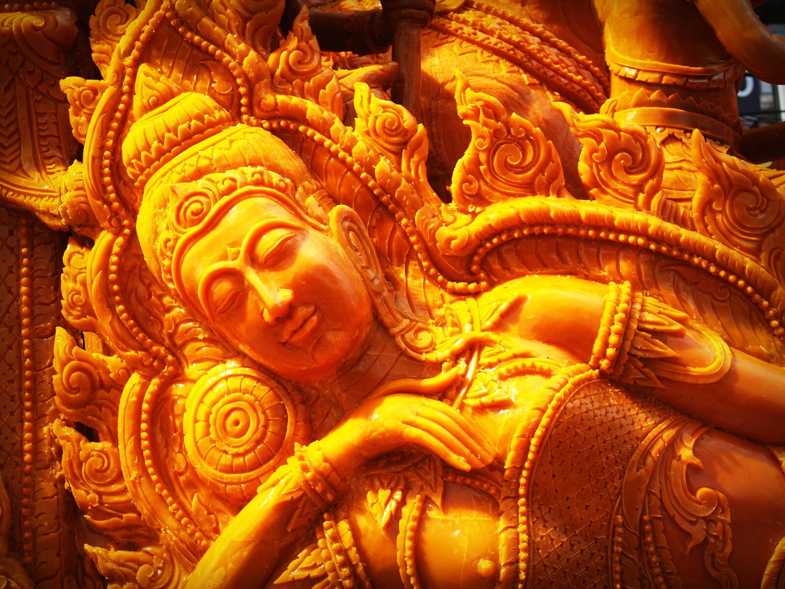 Olympus E-300 (EVOLT E-300) sample photo. Thailand, decoration, carvings photography