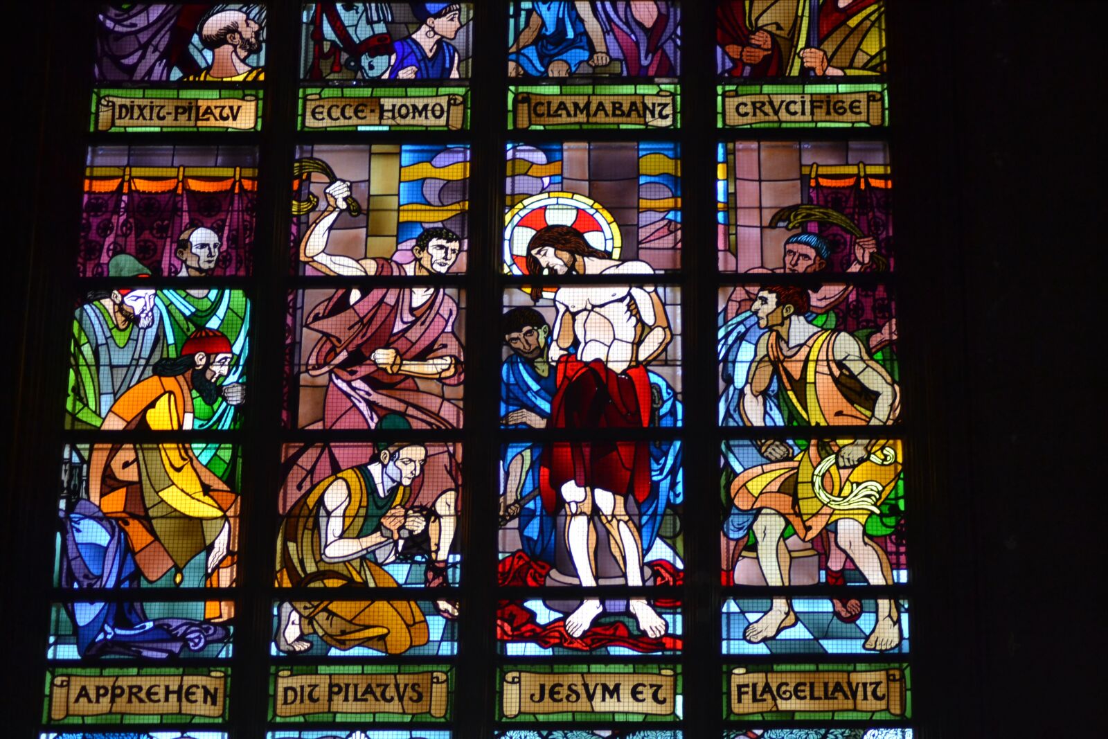 Nikon D3100 sample photo. Stained glass, window, church photography