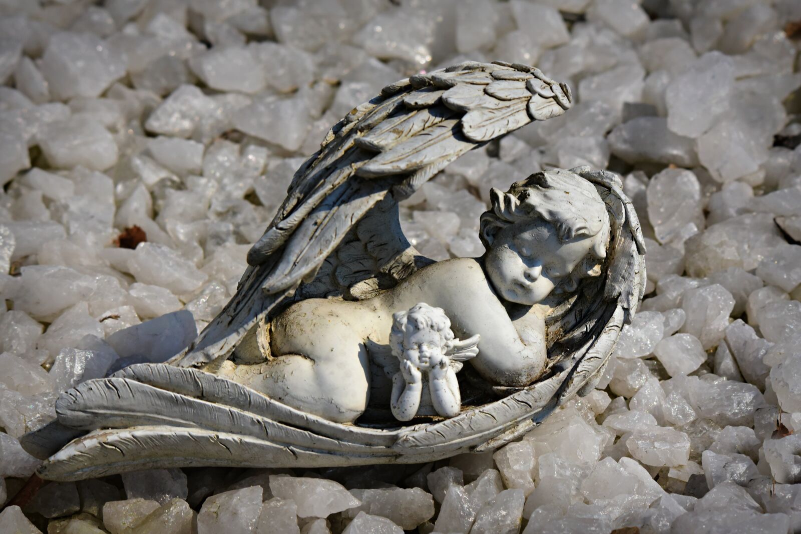 Nikon D750 sample photo. Sculpture, angel, wing photography