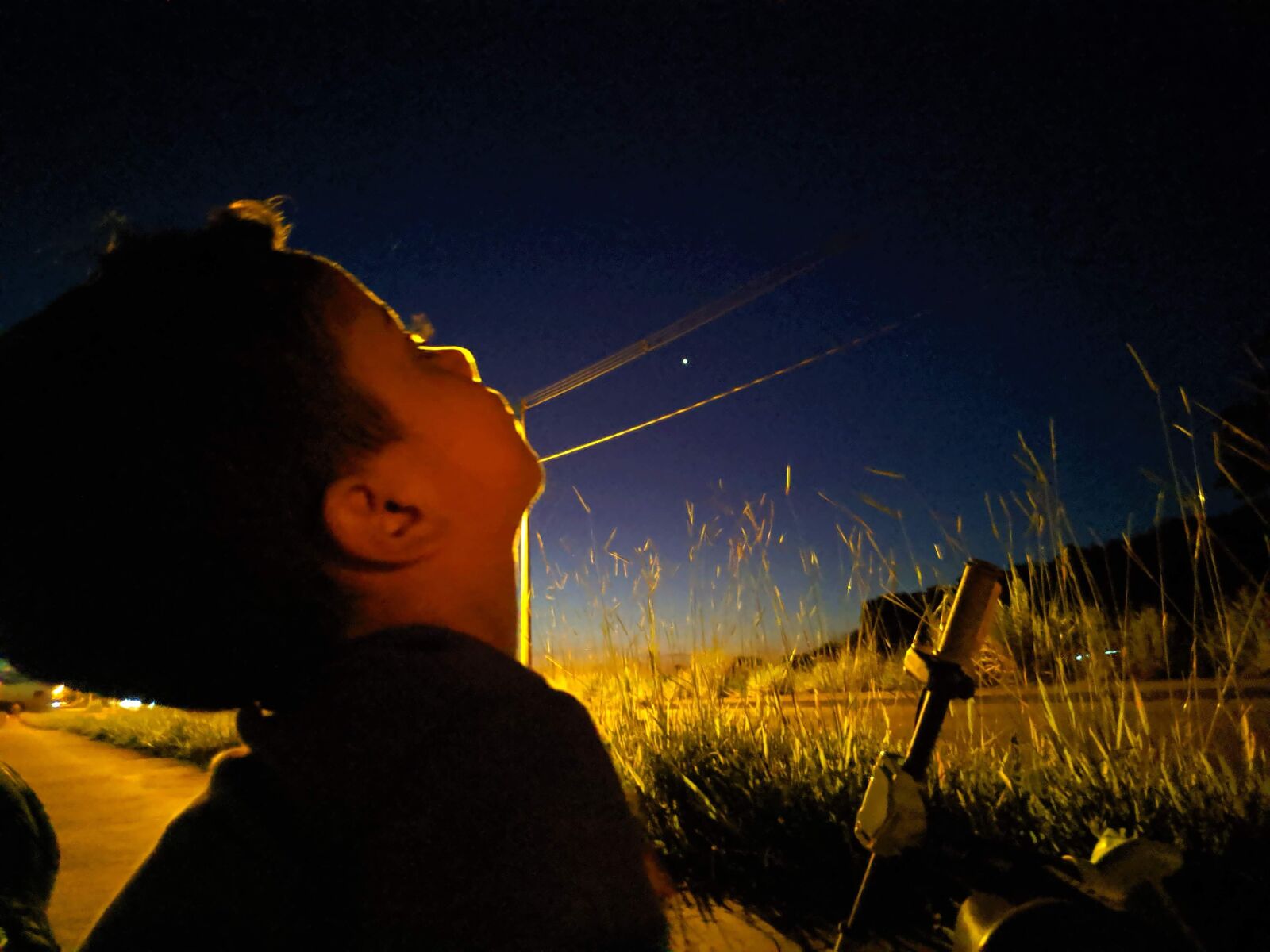 Xiaomi POCO F1 sample photo. Dakr, sky, star photography
