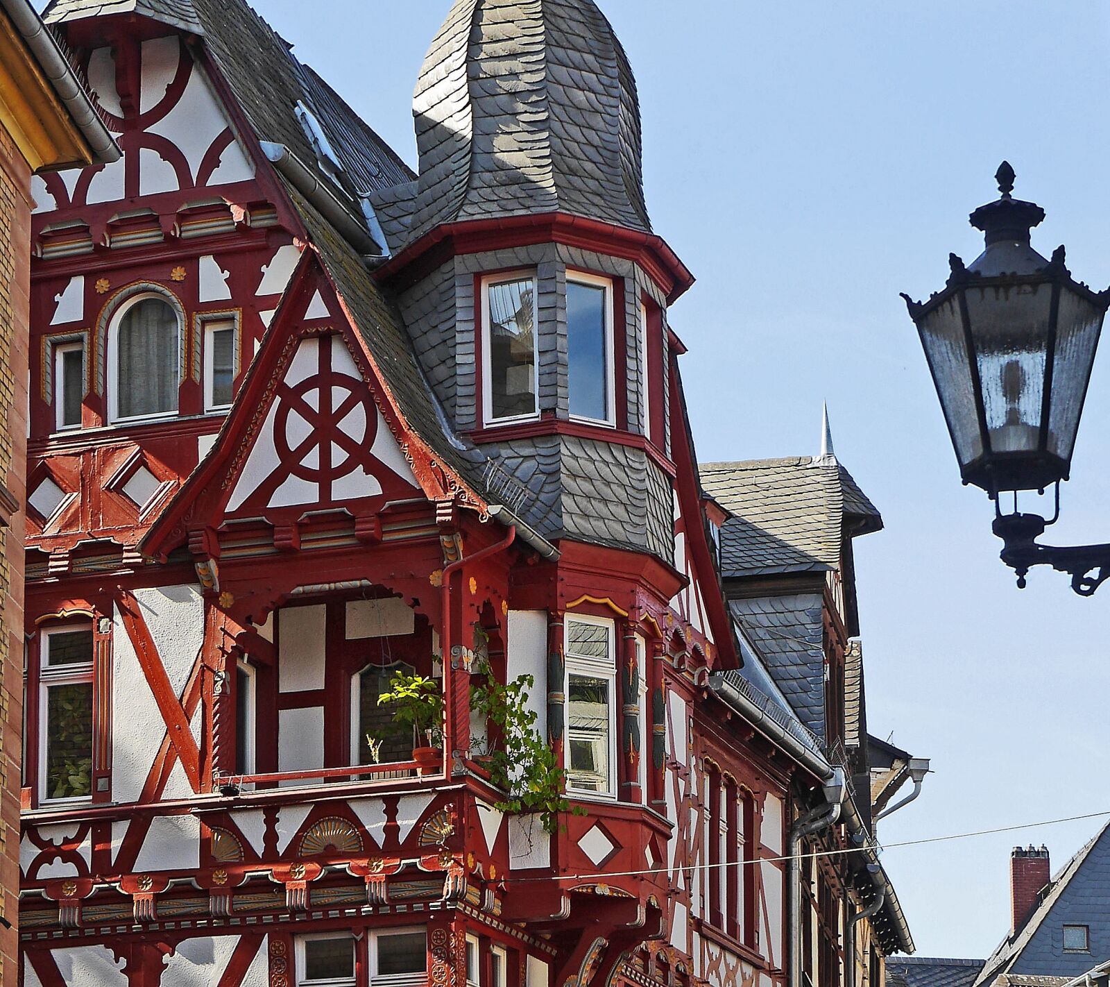 Panasonic Lumix DMC-GH3 sample photo. Historic center, truss, facade photography