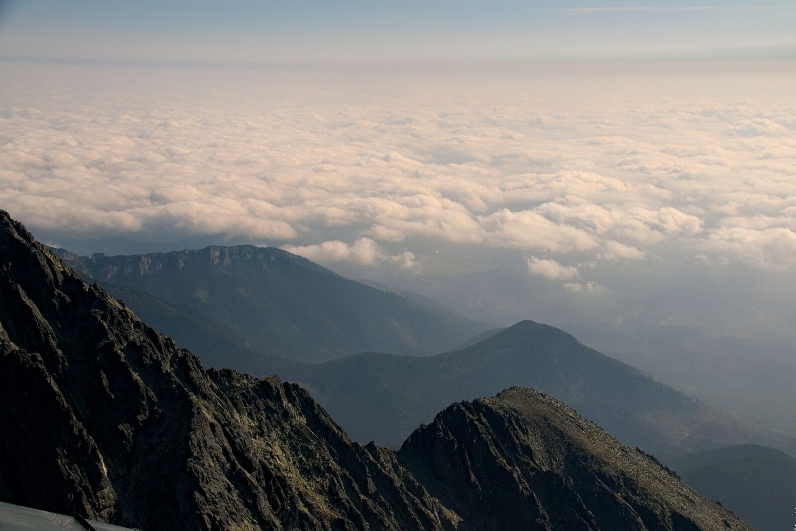 Nikon D3300 sample photo. Mountains, sky, top view photography