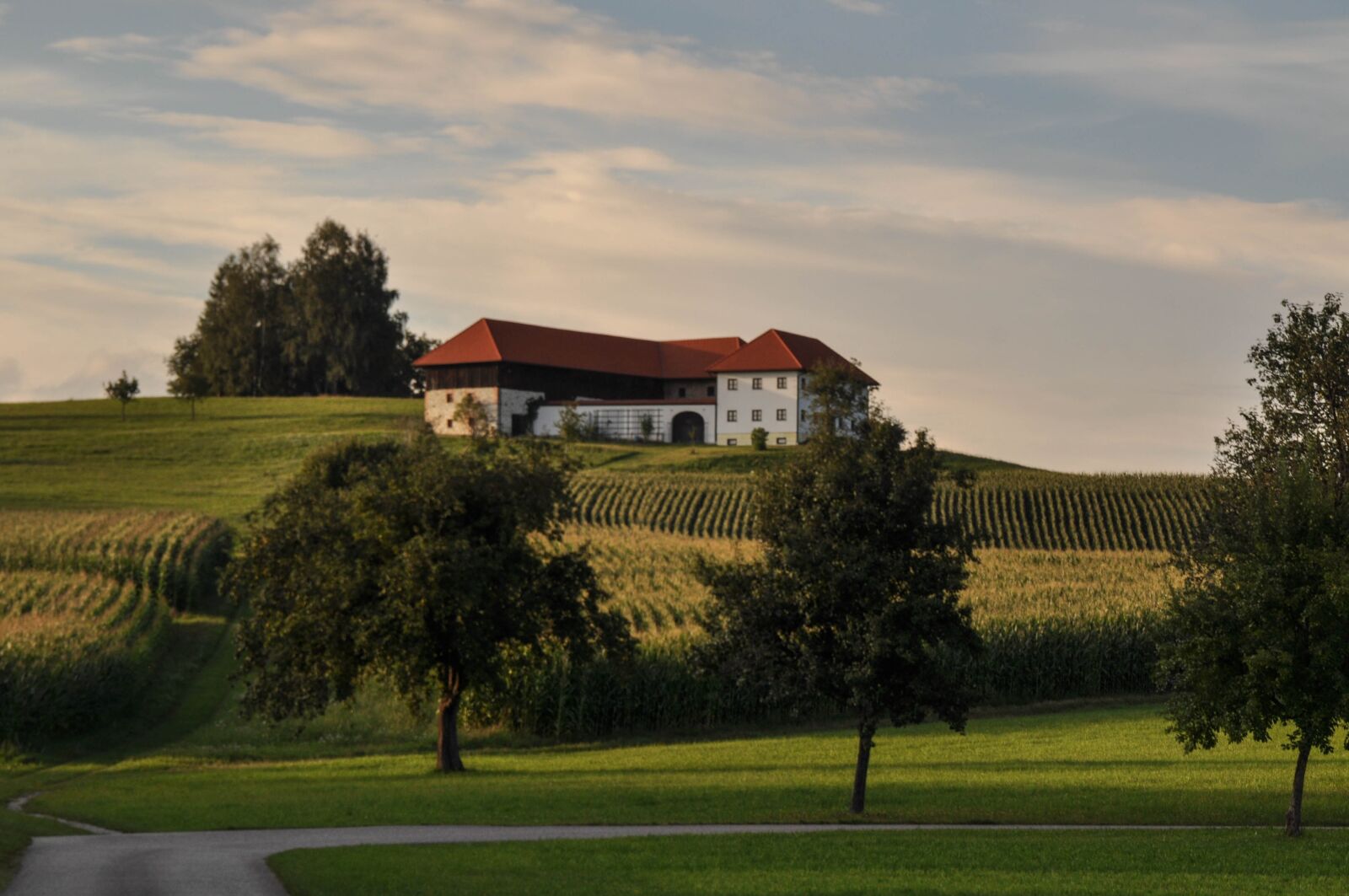 Nikon D90 sample photo. Farm, mühlviertel, landscape photography