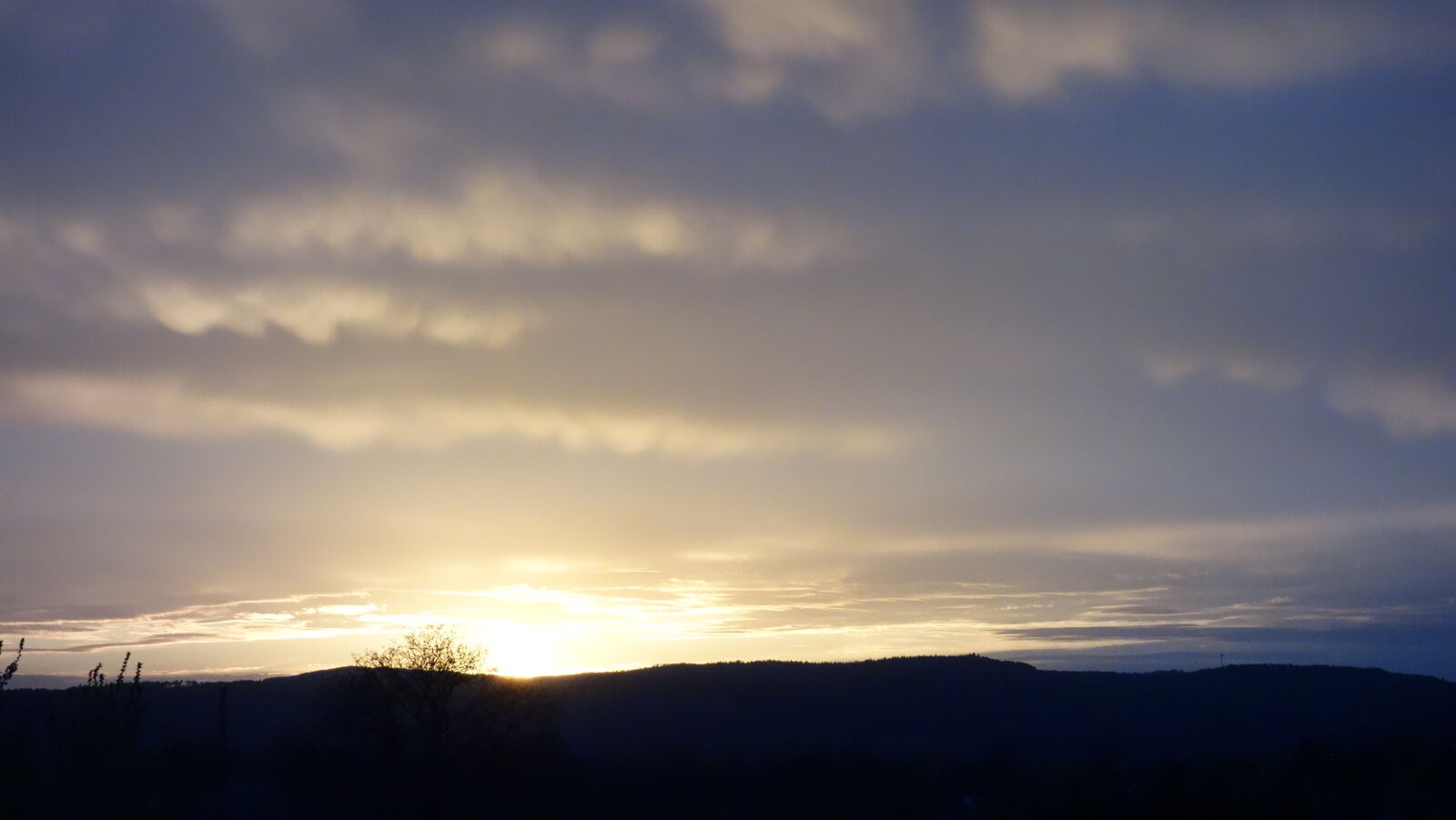 Sony Cyber-shot DSC-RX100 sample photo. Clouds, germany, sunset photography