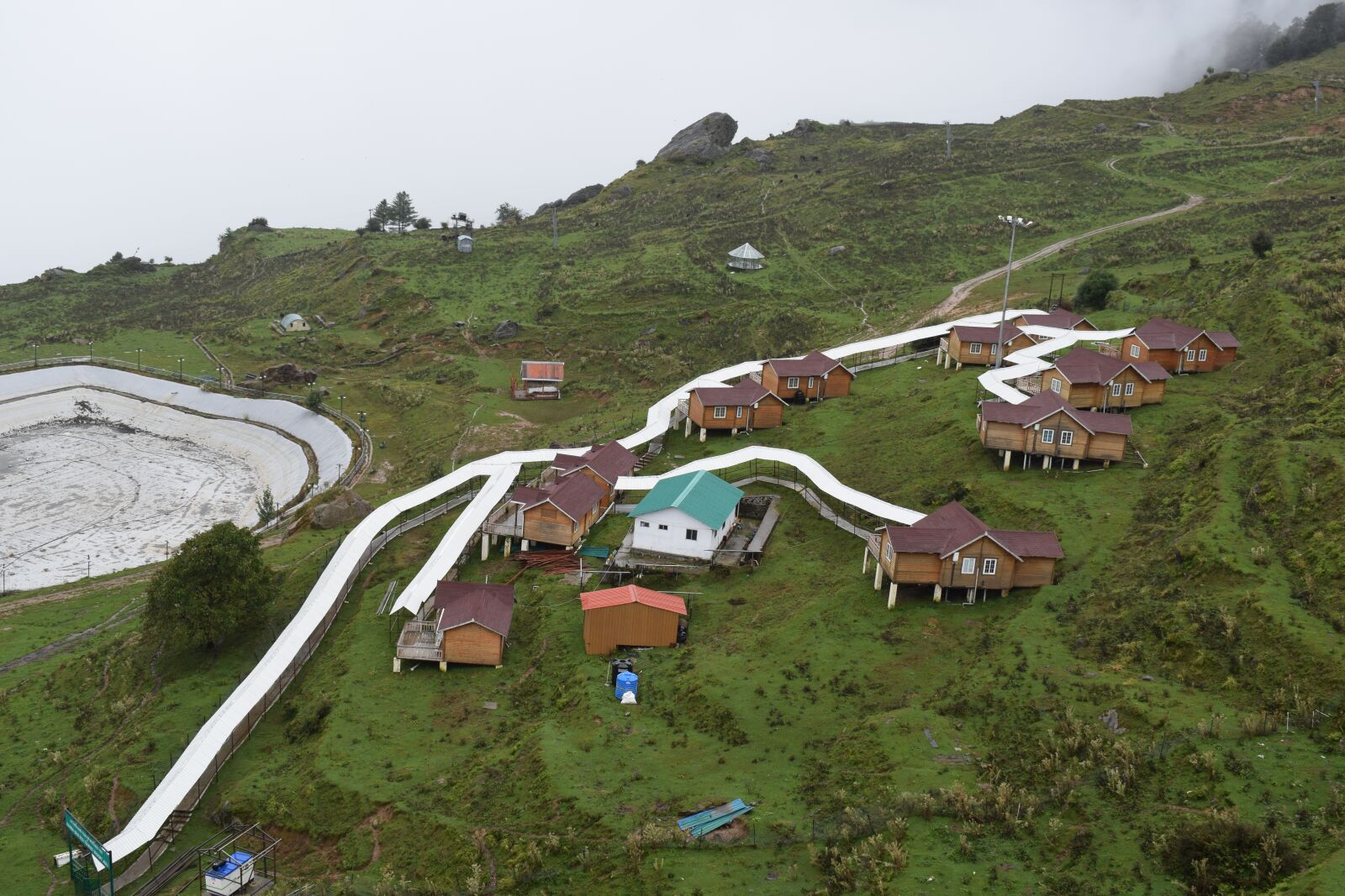 Nikon D5300 sample photo. Auli, monsoon, hight photography