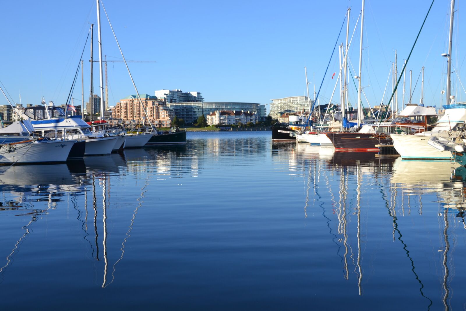 Nikon D3100 sample photo. Yacht, sailboat, harbor photography