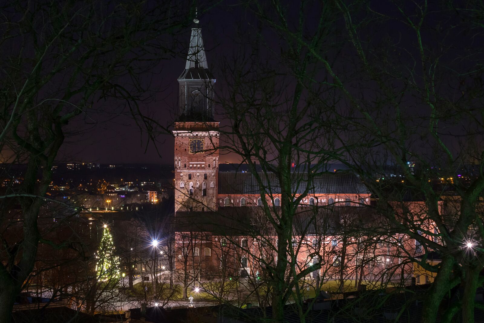 Nikon D3300 sample photo. Church, night, six photography
