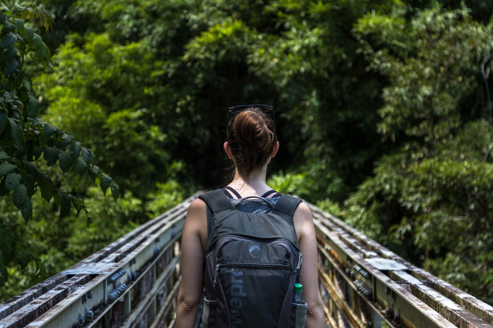 Canon EOS 6D + Canon EF 24-105mm F4L IS USM sample photo. Backpack, female, hiker photography