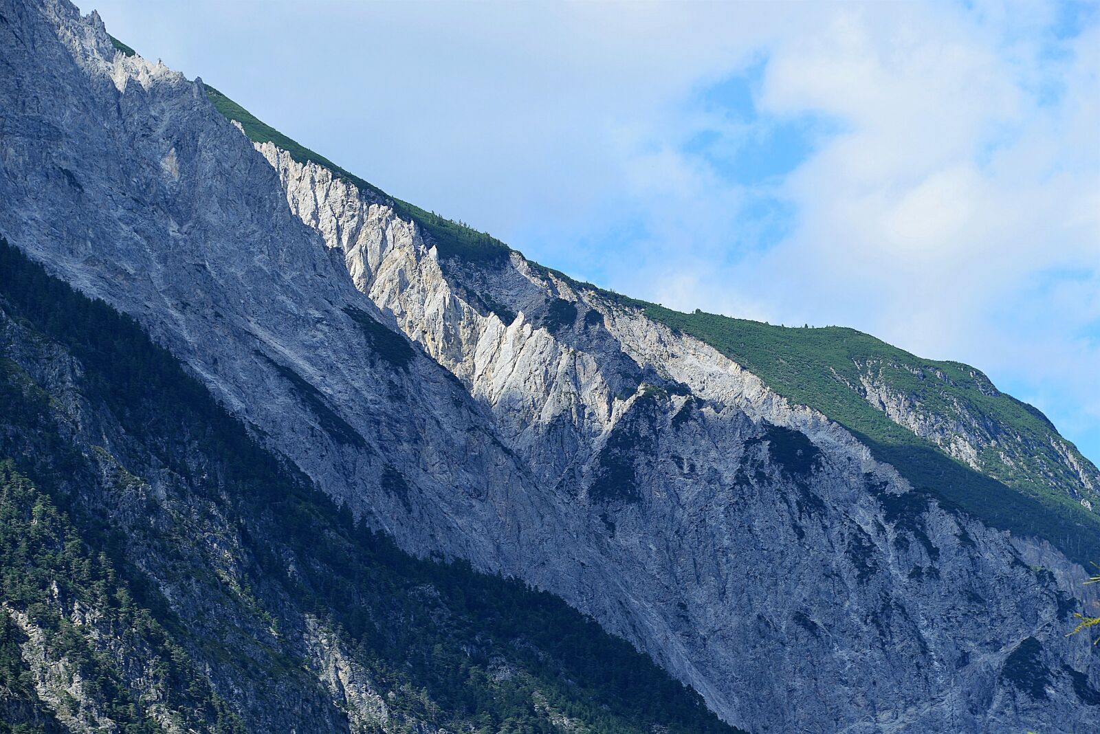 Nikon D610 sample photo. Mountain, rock, tschirgant photography