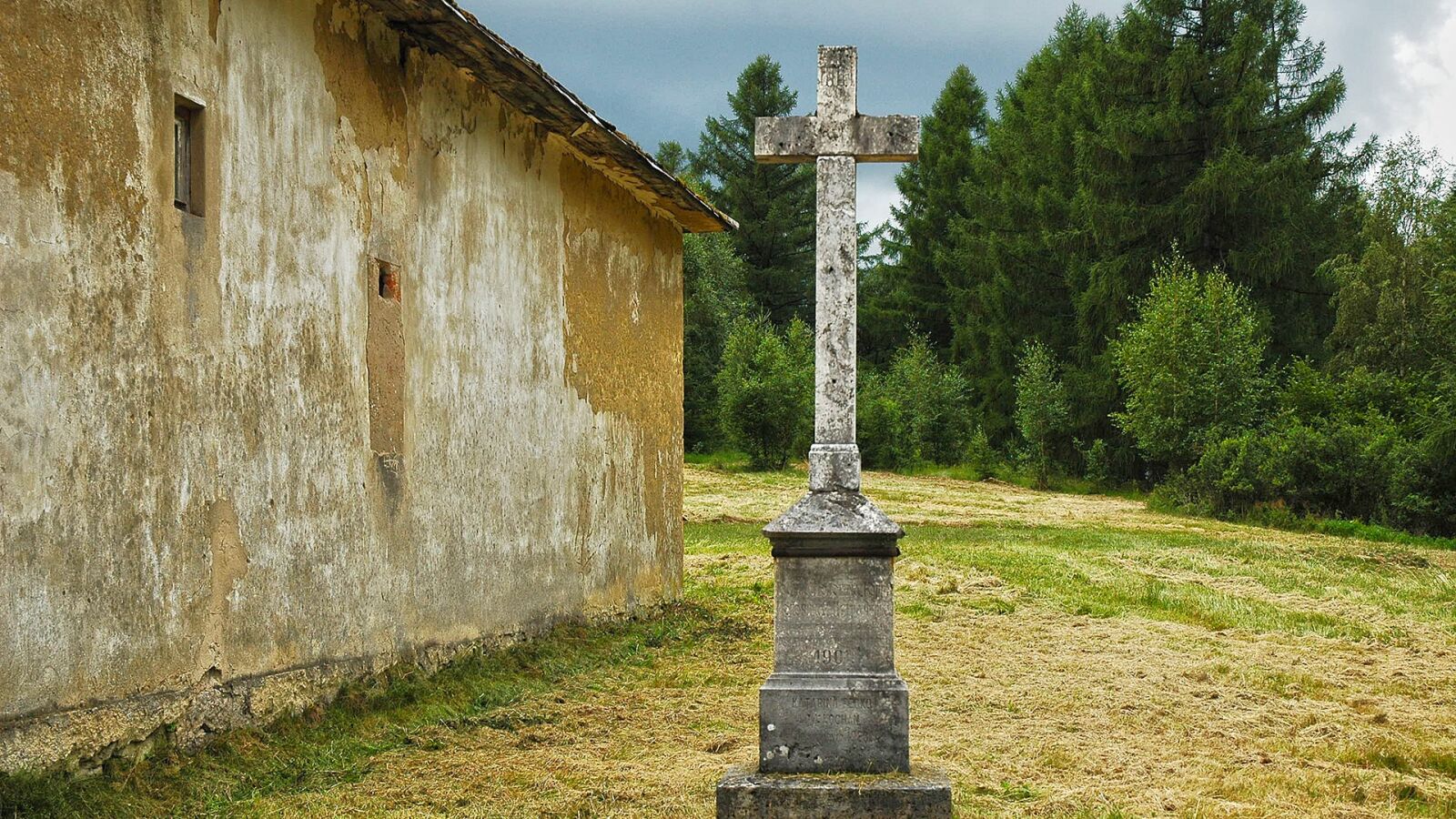 Nikon D70 sample photo. Cross, country, old building photography
