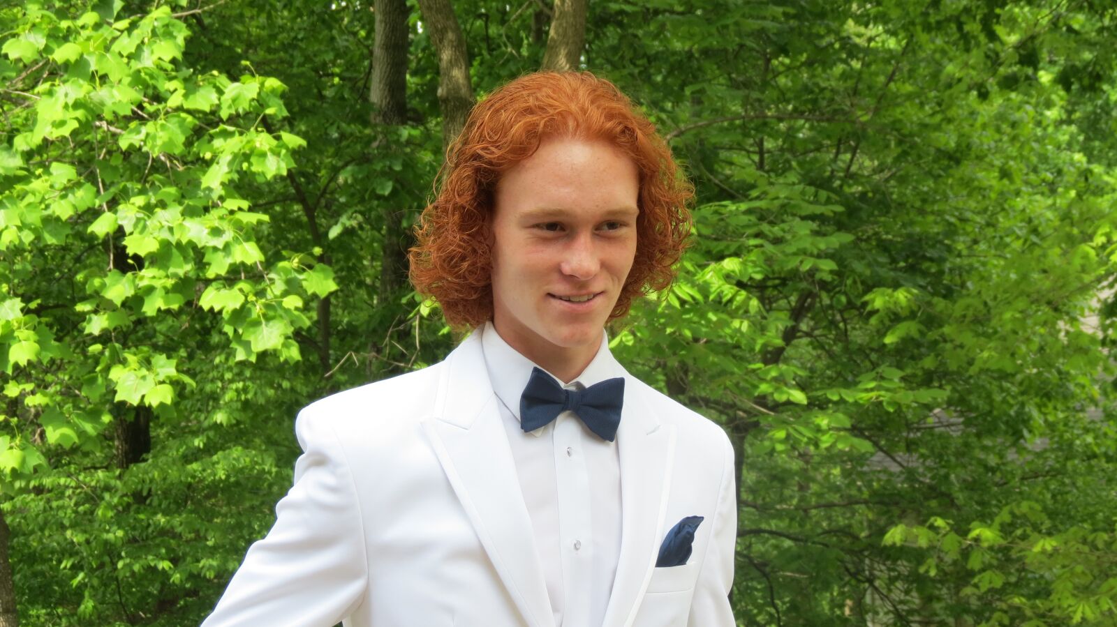 Canon PowerShot SX40 HS sample photo. Redhead, formal, event photography