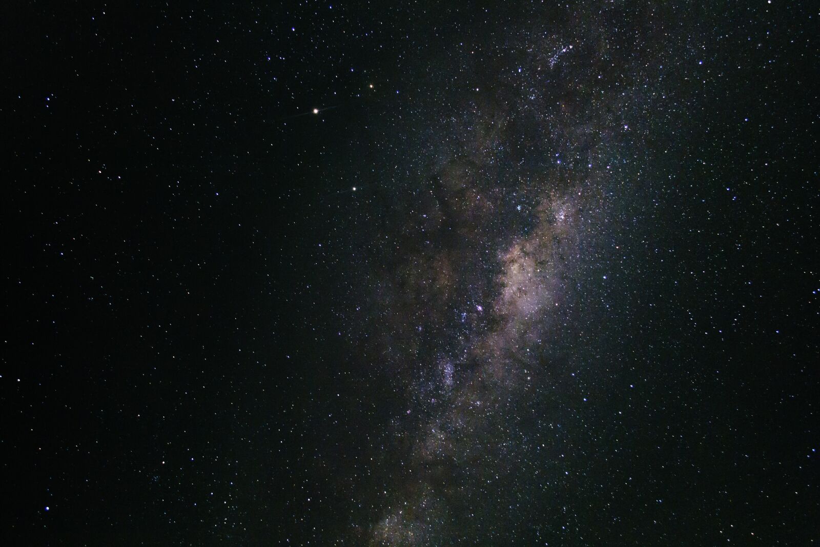 Nikon D3100 sample photo. Milky way, nebula, space photography