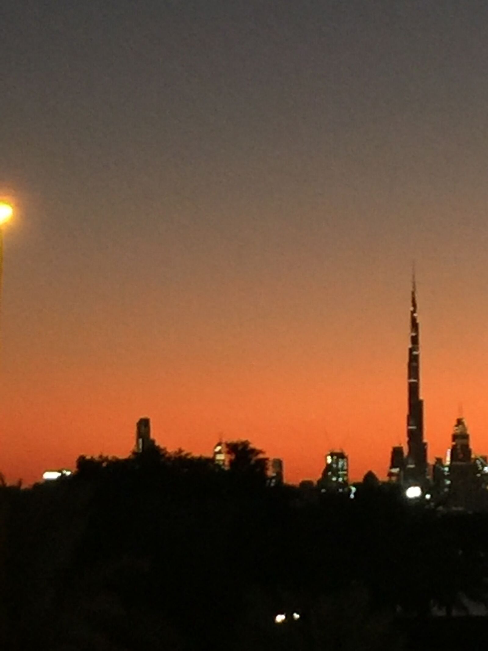 Apple iPhone 6 Plus sample photo. Dubai, sunset, sky photography