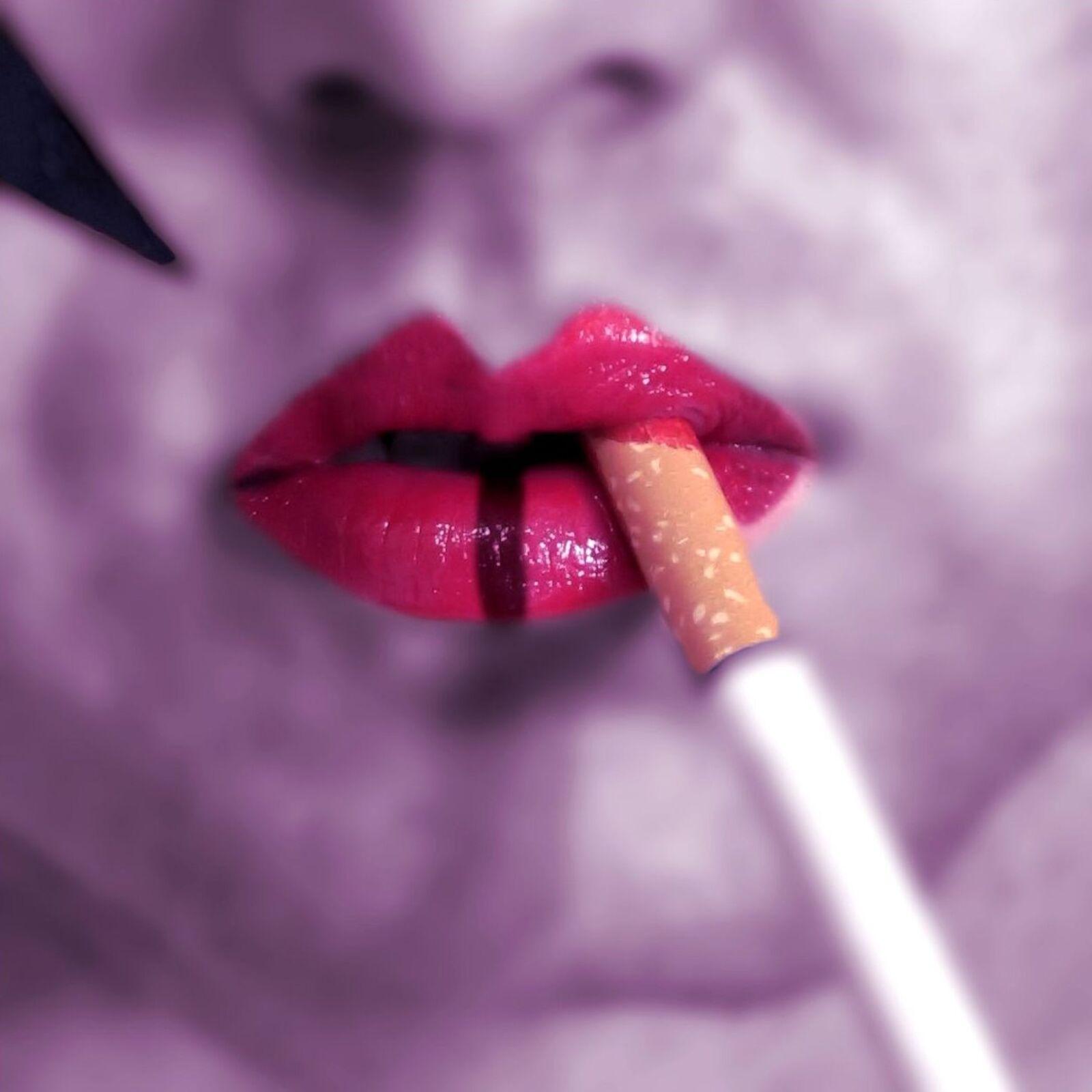 Canon PowerShot SX40 HS sample photo. Lips, makeup, chin photography