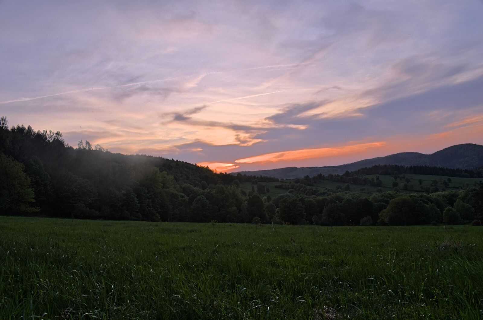 Nikon D3300 sample photo. Sunset, sky, mountain evening photography