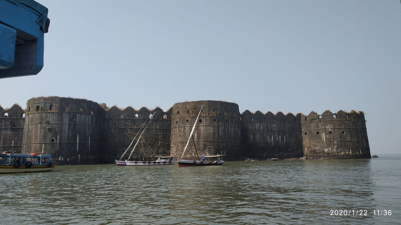 Xiaomi Redmi Note 5 Pro sample photo. Fort, murud janjira, maharashtra photography