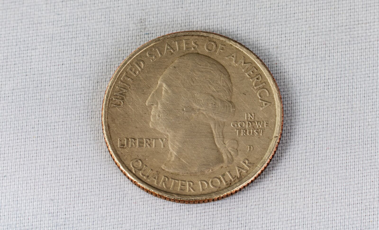 Sony a7R III sample photo. Coin, quarter, money photography