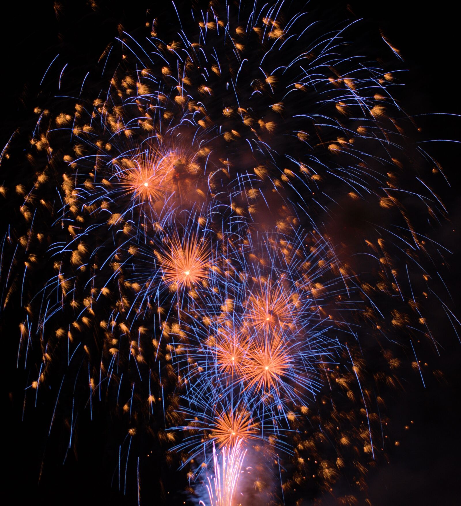 Nikon D7100 sample photo. Fireworks, sky, the eruption photography