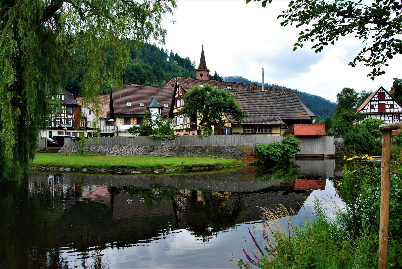 Nikon D40X sample photo. German homes, middle ages photography
