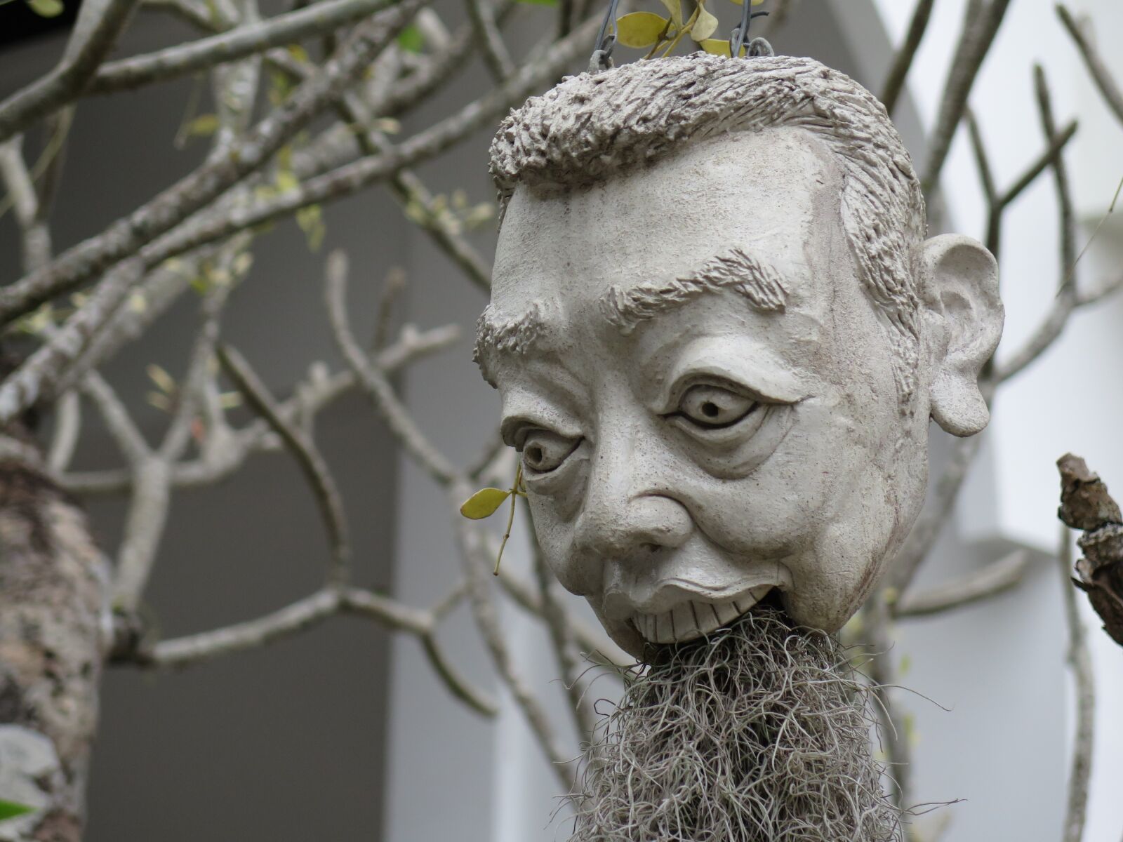 Canon PowerShot G16 sample photo. Head, wat rong khun photography