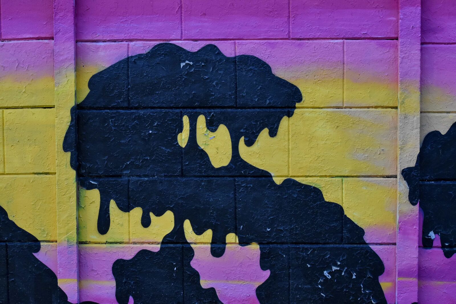 Nikon D5500 sample photo. Concrete, graffiti, pinkish, urban photography