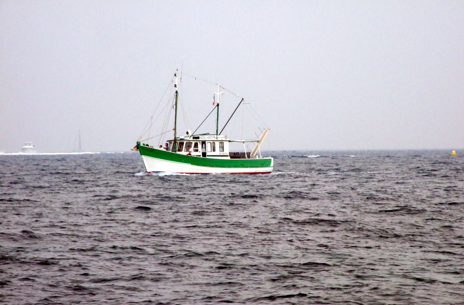Fujifilm FinePix S6500fd sample photo. Boat, ocean photography
