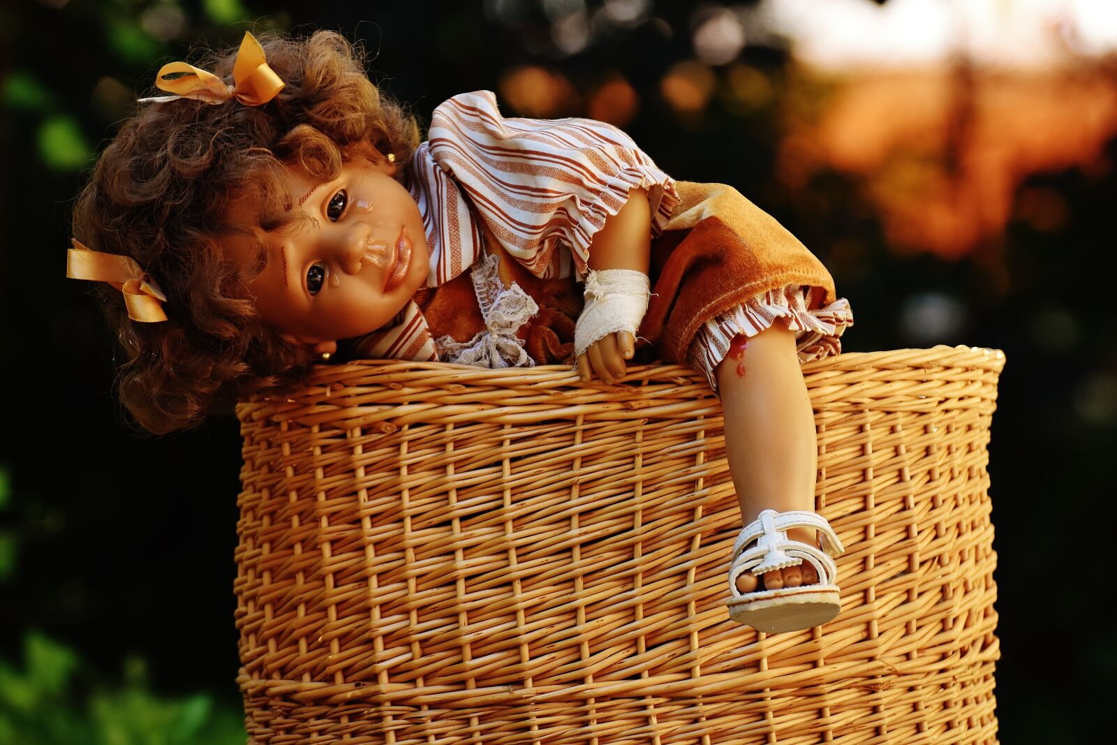 Nikon D7200 sample photo. Doll, girl, cry photography