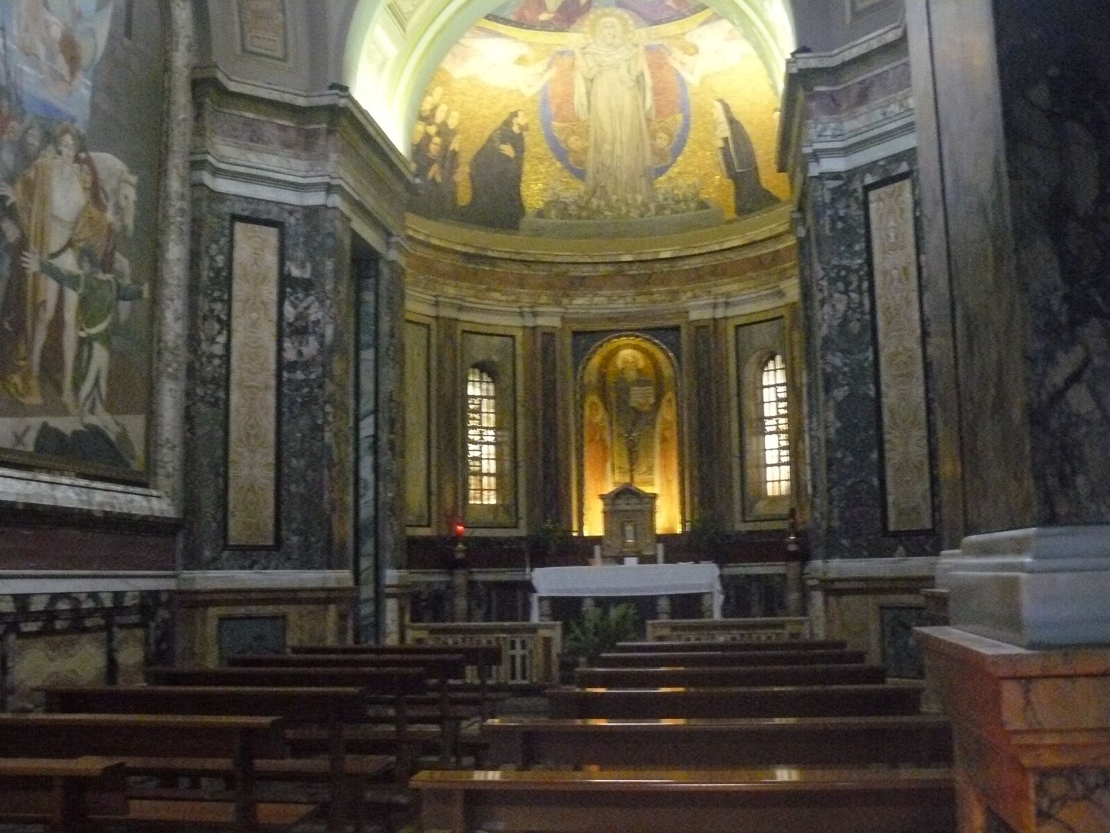 Panasonic DMC-FZ8 sample photo. Rome, churches, travel photography