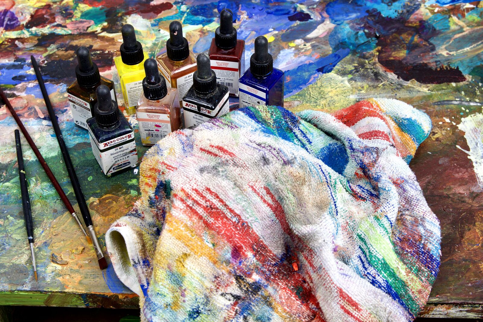 Nikon D5300 sample photo. Painting, color, paint photography