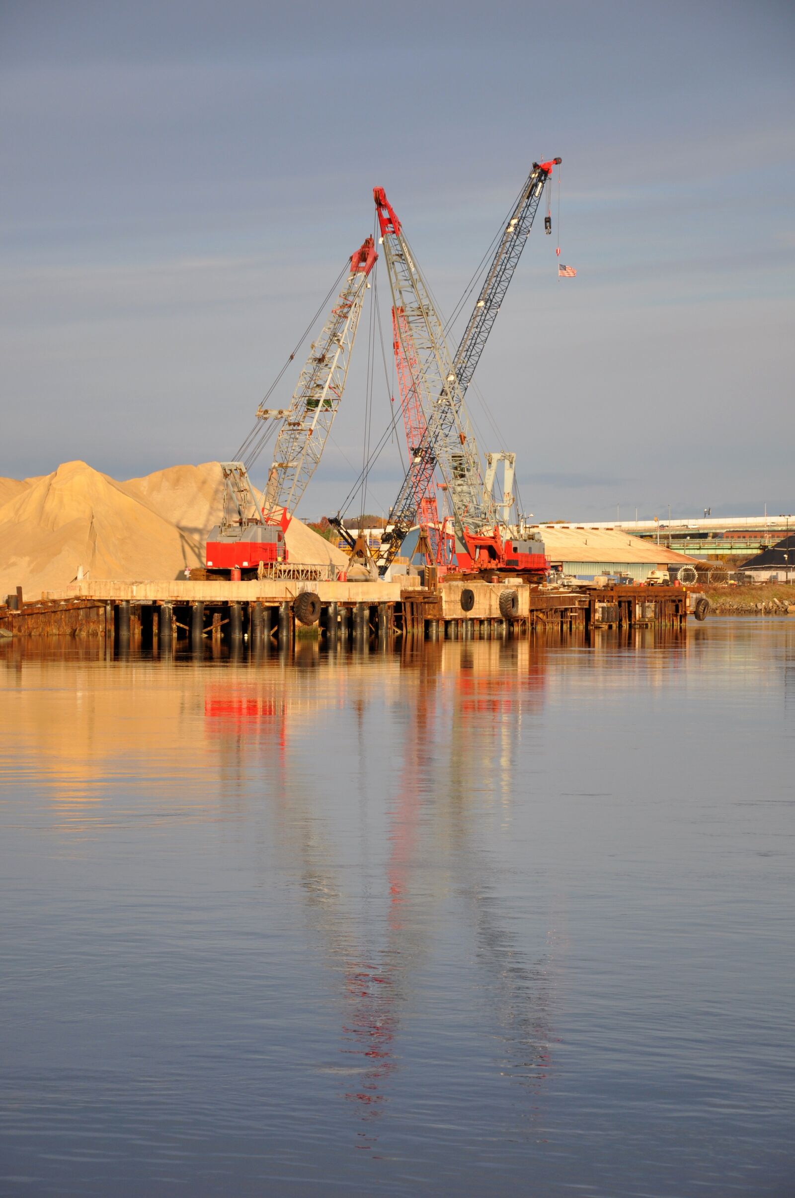 Nikon D90 sample photo. Construction, industry, crane photography