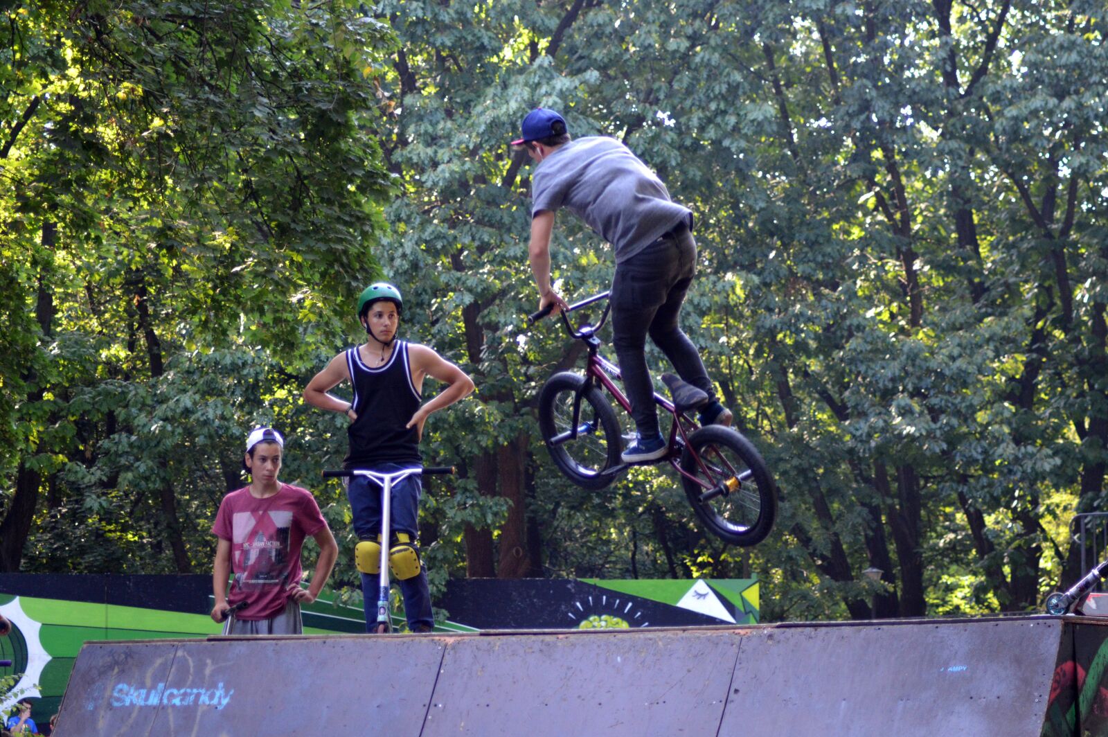Nikon D3200 sample photo. Sports, cycling, jump photography