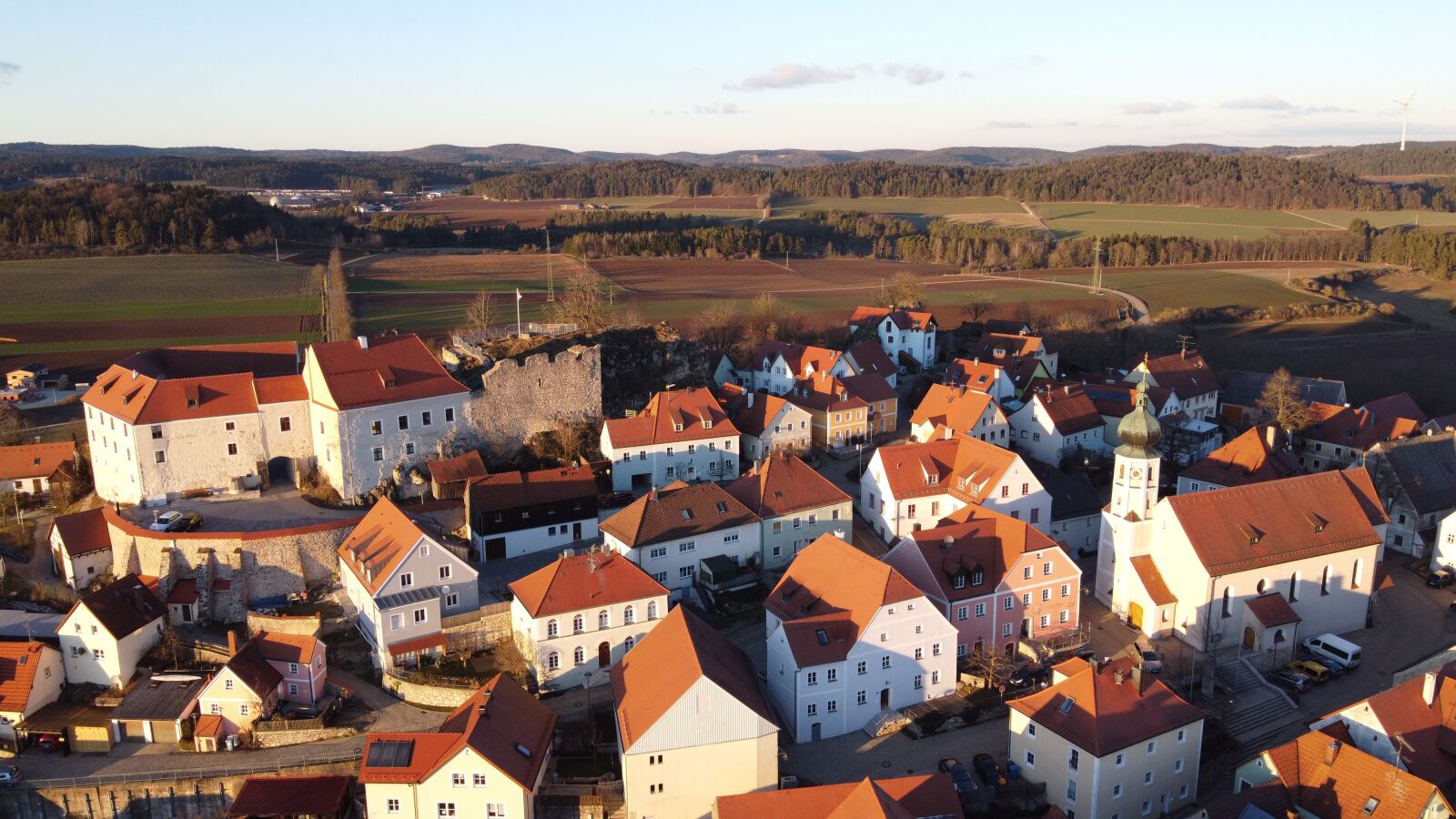 DJI FC7203 sample photo. Lupburg, bavaria, upper palatinate photography
