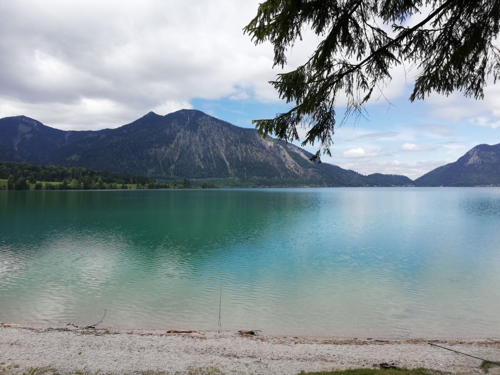 HUAWEI P20 lite sample photo. Lake, walchensee, bavaria photography