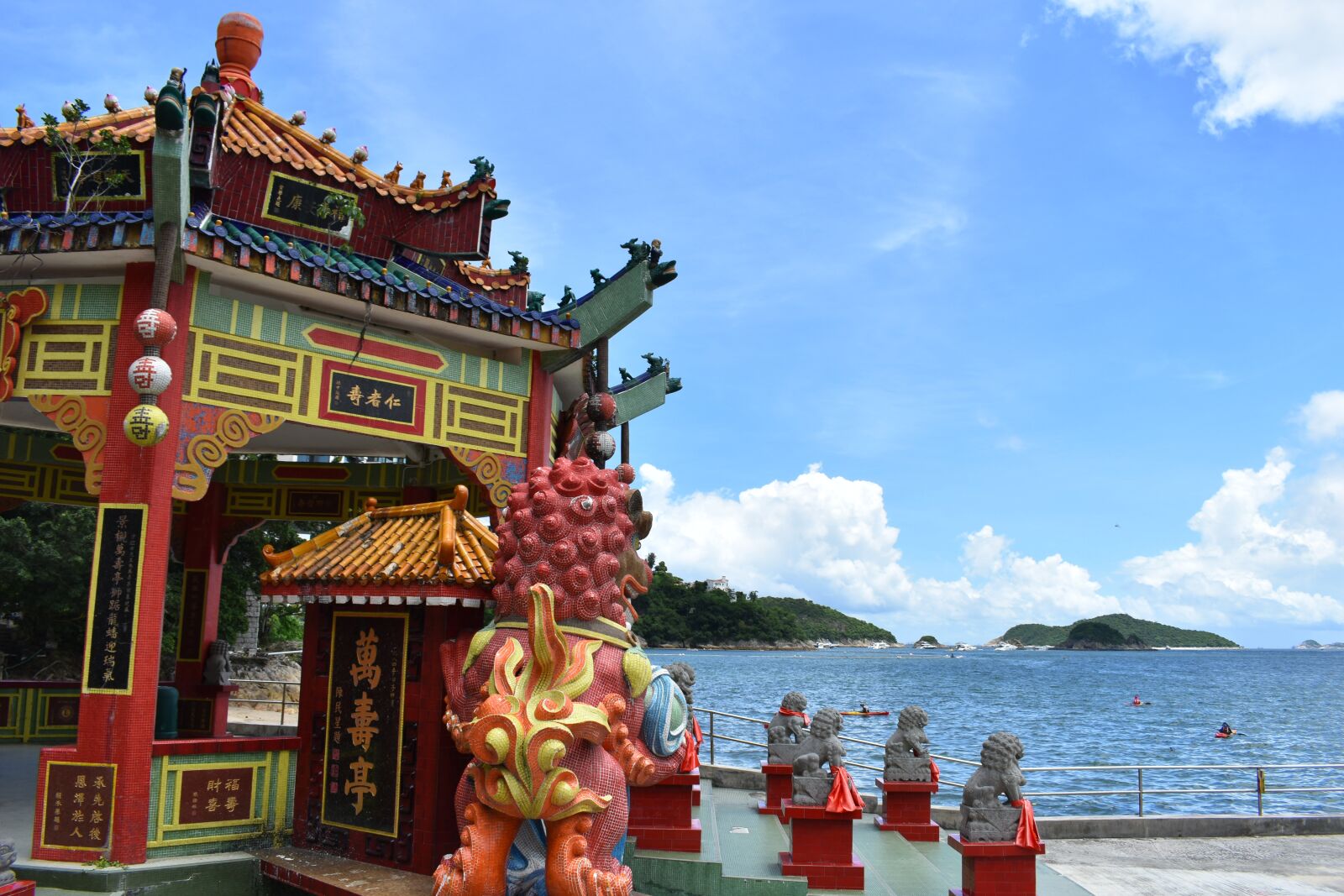 Nikon D3400 sample photo. Tin hau temple, repulse photography