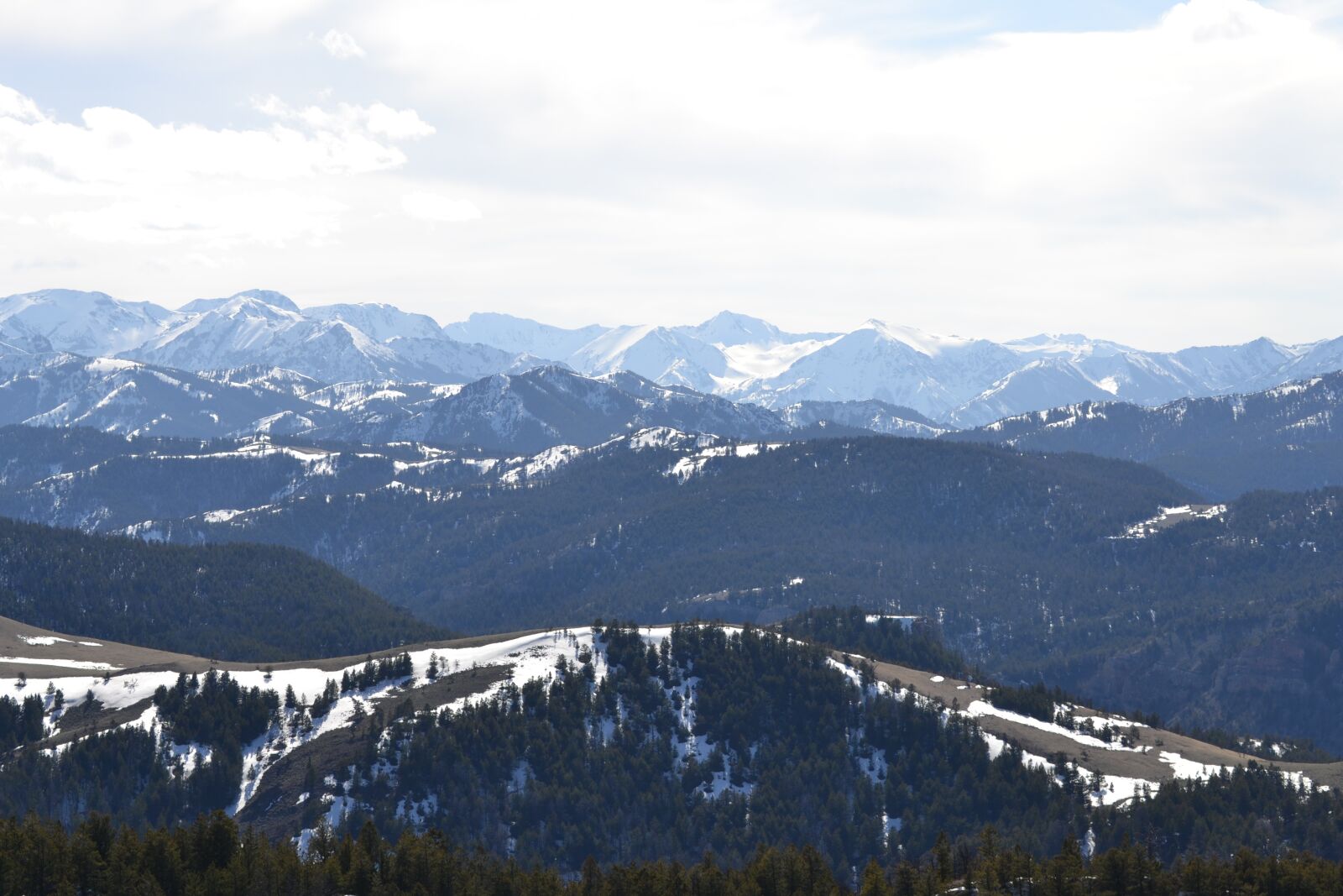 Nikon D3100 sample photo. Mountain, snow, panoramic photography