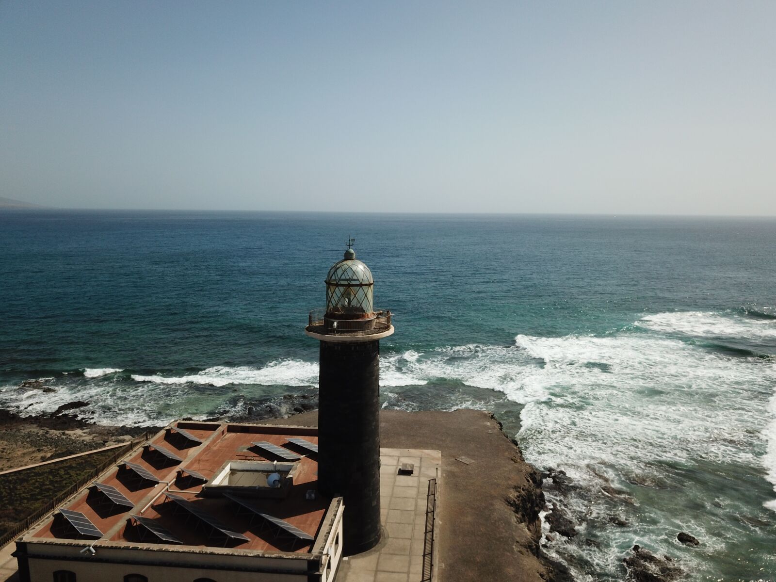 DJI FC220 sample photo. Lighthouse, sea, coast photography