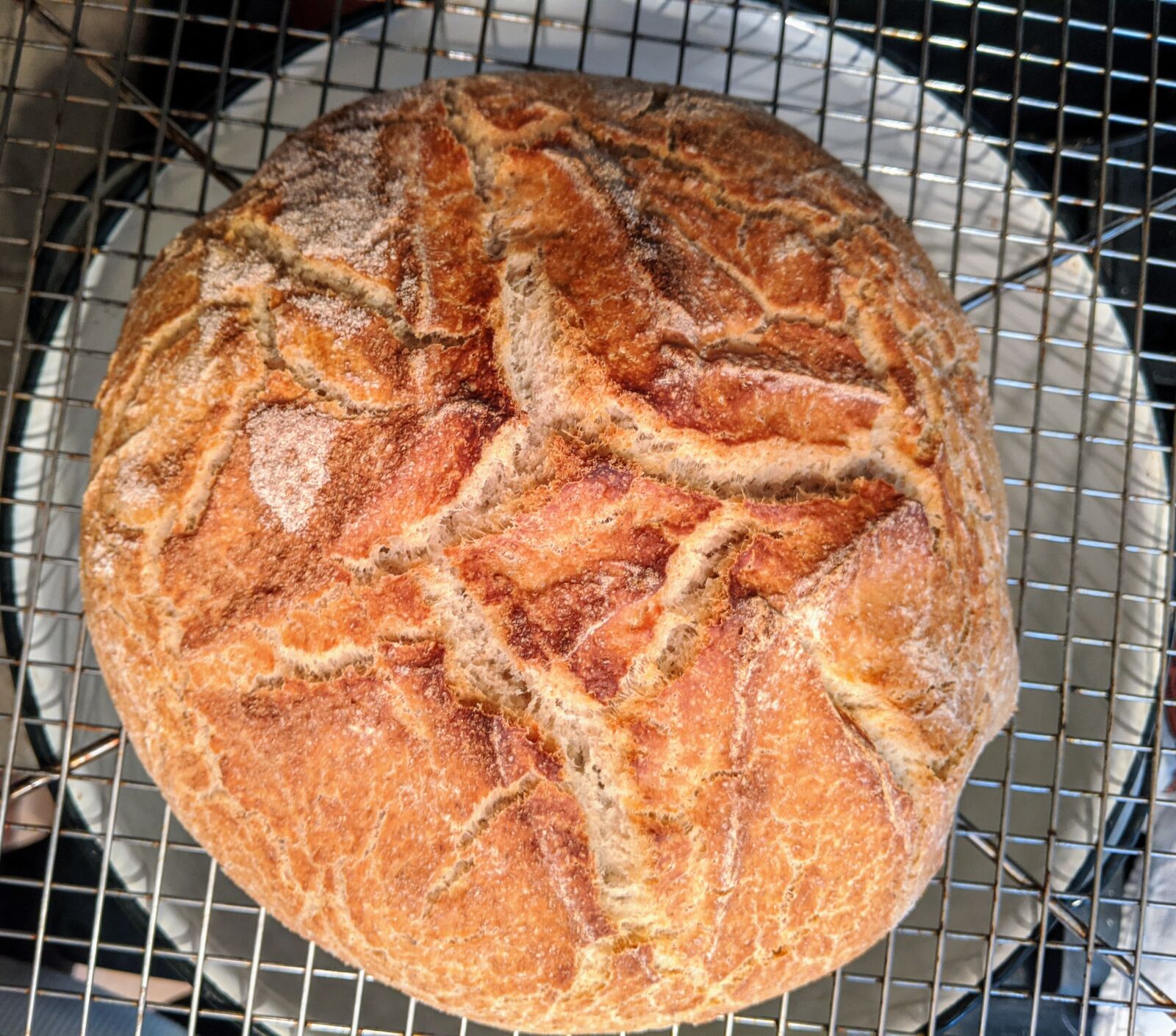 Google Pixel 3 sample photo. Bread, sourdough, baking photography