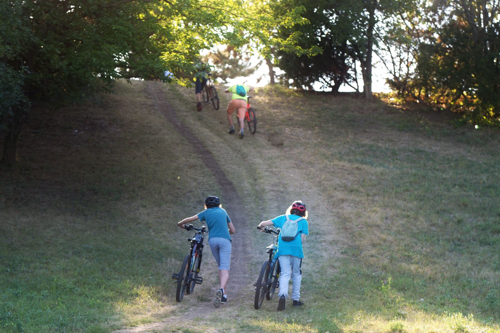 Nikon D5300 sample photo. Young people, people, bicyclists photography