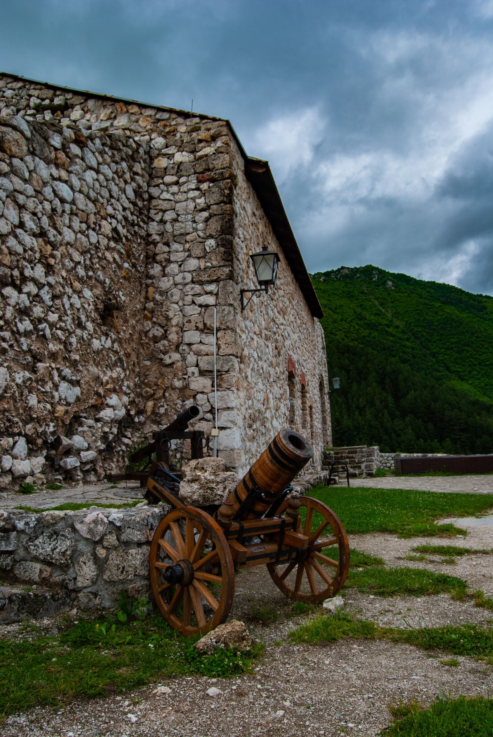 Nikon D60 sample photo. Travnik, cannon, gun photography