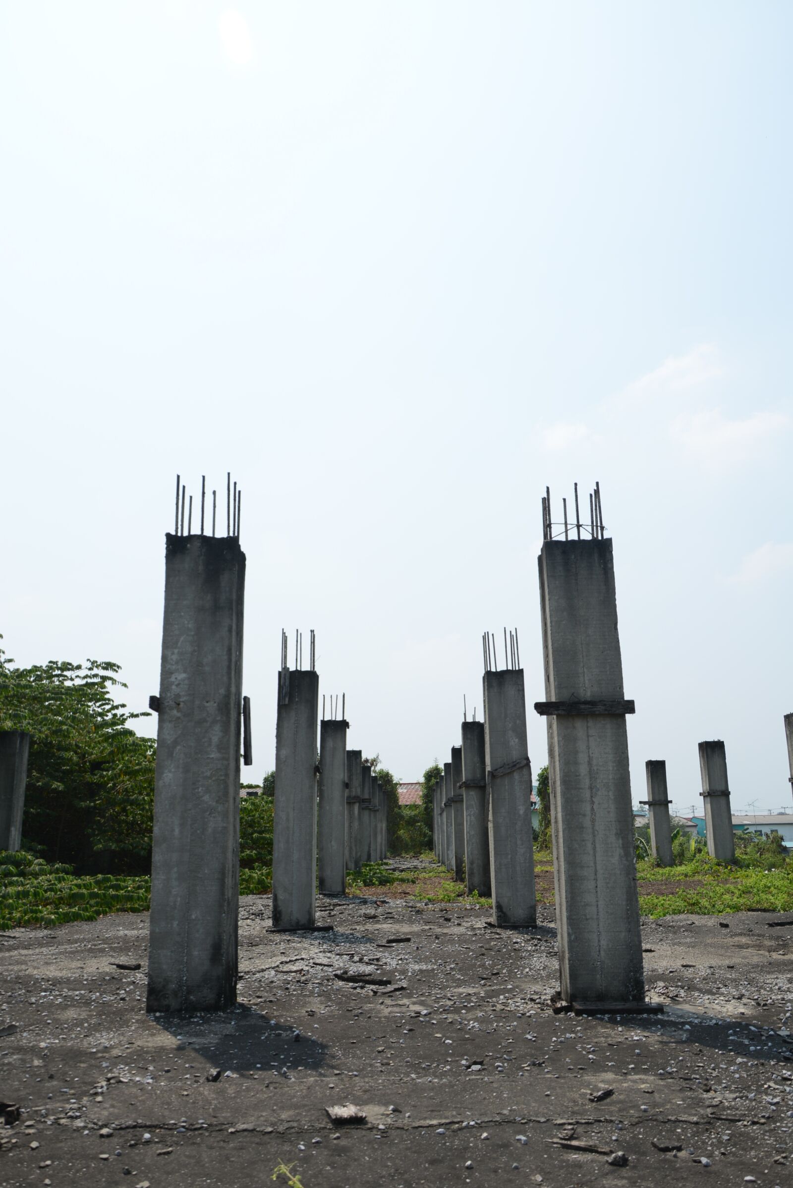 Nikon D5200 sample photo. Construction, carcass, sky photography